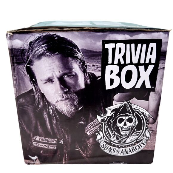 SONS of ANARCHY Trivia Box Card Game Cardinal Games 2012 - Picture 3 of 11
